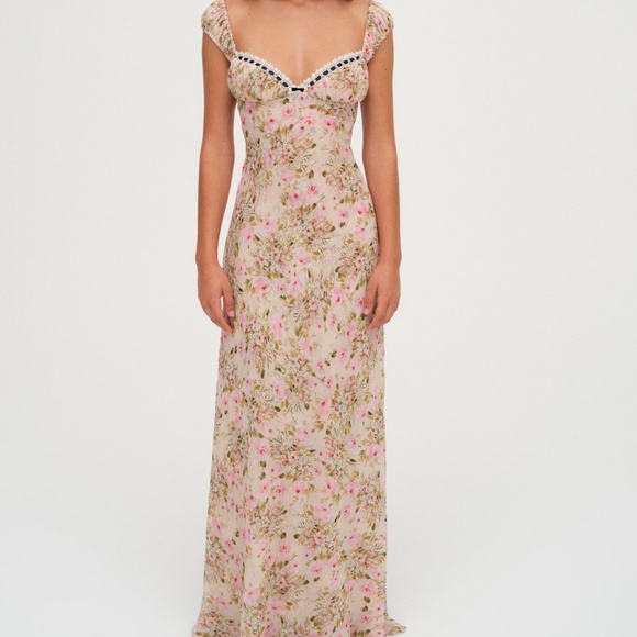 For Love And Lemons Dresses & Skirts - For Love & Lemons Emmaline Maxi Dress M / Yellow